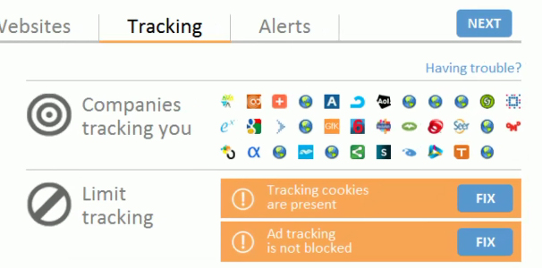 Ein Überblick über Tracking vieler Websites