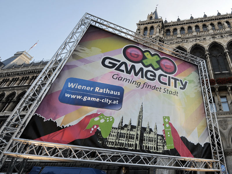 Die Game City findet kommendes Wochenende im Wiener Rathaus statt. 