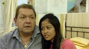 Robert Nissel und seine Ehefrau Yulen. Robert Nissel und seine Ehefrau Yulen.