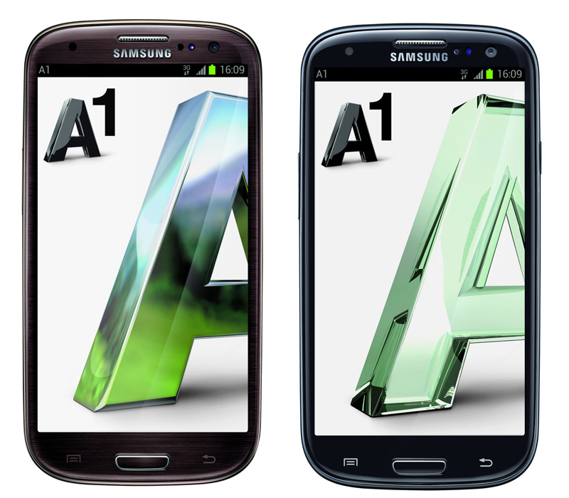 Die LTE-Version in Schwarz kommt am 17. Oktober. Das Braune Samsung Galaxy SIII folgt demnächst.