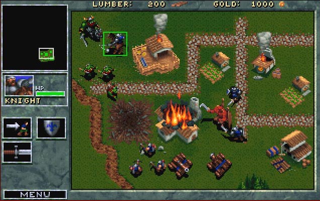 RTS goes Fantasy: Blizzard hetzte Orks und Menschen aufeinander.