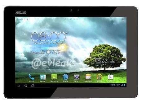 Das Tablet-Dock in der Frontansicht.