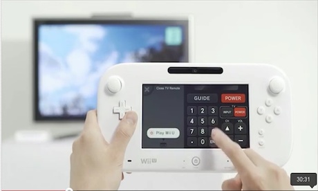 Das Wii U Gamepad