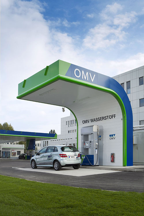 Die erste öffentliche Wasserstofftankstelle Österreichs in der Wiener Shuttleworthstraße bleibt vorerst ein Prototyp.