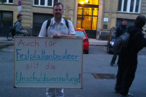 Gegner der Festplattenabgabe
