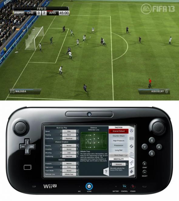 Im Mehrspielermodus kann der Gamepad-Spieler den Manager mimen.