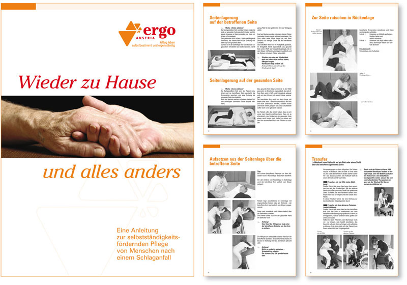 Die kostenlose Broschüre soll Schlaganfallpatienten und Angehörige im Alltag unterstützen. 