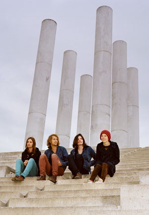 Kevin Parker (links) und seine australischen Psychedeliker Tame Impala gastieren am Donnerstag, 25. 10., in Wien. 