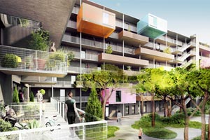Das Projekt des Bauträgers Heimbau von den Architekten Geiswinkler &amp; 
Geiswinkler. Detailinfos zu den Projekten gibt es in einer Ansichtssache.