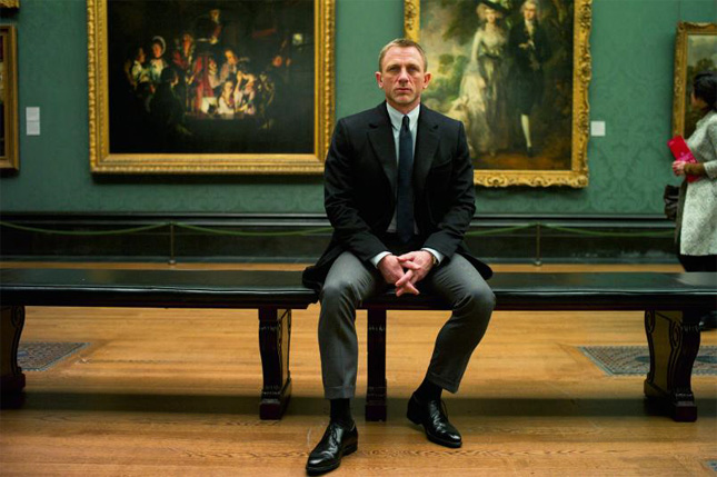 London-Schnappschüsse mit Bond: in der National Gallery ...