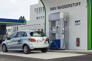 Ein Anfang: Wiens erste Tankstelle für Wasserstoff. Ein Anfang: Wiens erste Tankstelle für Wasserstoff.