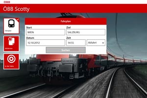 "Scotty mobil" landet auf Windows 8. "Scotty mobil" landet auf Windows 8.