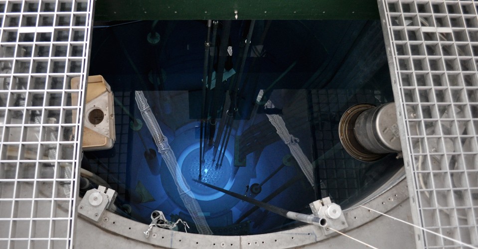 Die Brennstäbe im Atominstitut der TU Wien werden gewechselt. Mehr Bilder aus der Kernkraftanlage gibt es in der Ansichtssache: Der Atomreaktor bei der Kleingartensiedlung.