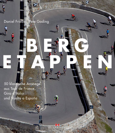In "Bergetappen" stellen die Briten Daniel Friebe und Pete Goding 50 Strecken zwischen 78 und 3384 Höhenmetern vor. In "Bergetappen" stellen die Briten Daniel Friebe und Pete Goding 50 Strecken zwischen 78 und 3384 Höhenmetern vor.