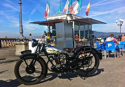 Das Ende einer Zankerei war der Beginn für diese Bianchi 175 Freccia Oro.
