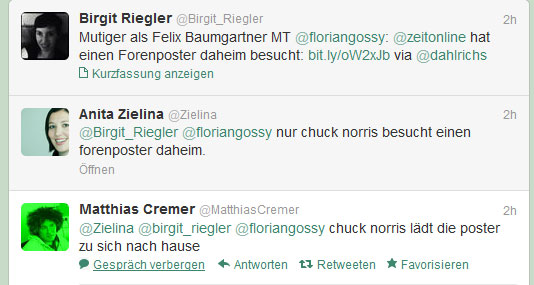Chuck Norris und die Poster ... 