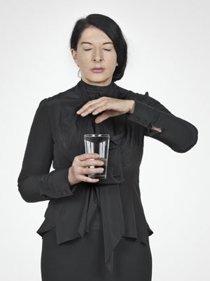 "Wasserstudie" von Marina Abra movic. 