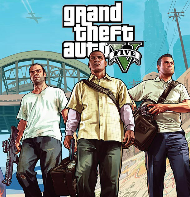 Die drei spielbaren Charaktere von "Grand Theft Auto 5"