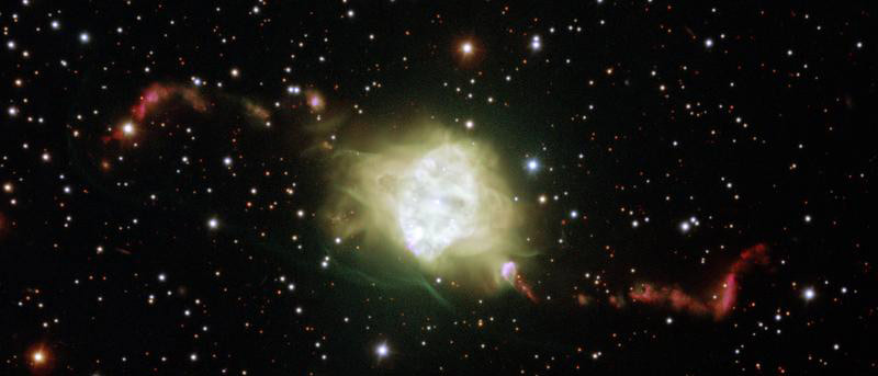 ESO-Aufnahme des auffälligen planetarischen Nebels Fleming 1.