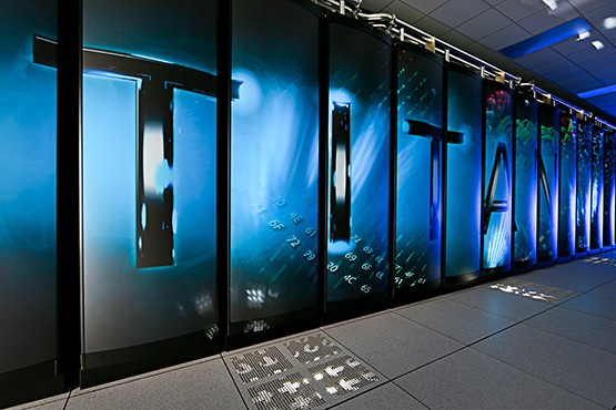 Der Cray Titan (bzw. ein Teil davon).