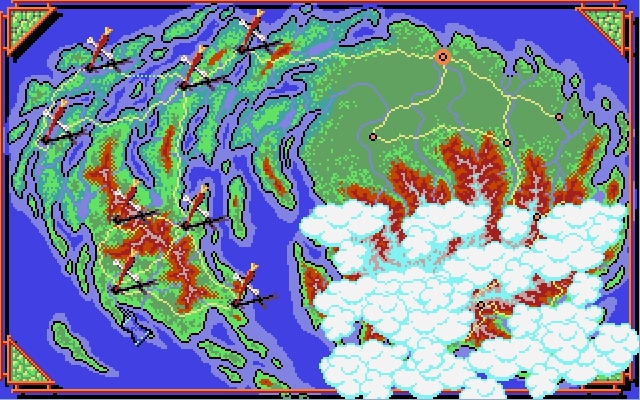 Mit seinem Team galt es einen Siegeszug durch die vier Regionen des Kontinents "Ghould" anzutreten.