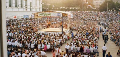 Bis zu 5500 Fans kamen einst zu den Catch-Events am Wiener Heumarkt. Mitveranstalter Otto Wanz holte viele Topstars. Bis zu 5500 Fans kamen einst zu den Catch-Events am Wiener Heumarkt. Mitveranstalter Otto Wanz holte viele Topstars.