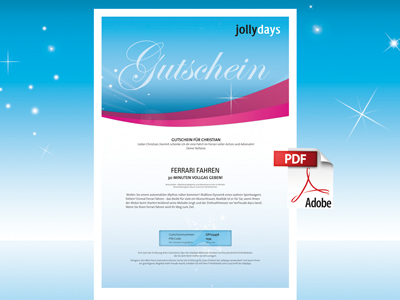 Die Anbieter sind gerüstet: Last Minute-Käufe können als ansehnliche Gutscheine zu Hause ausgedruckt werden. Die Anbieter sind gerüstet: Last Minute-Käufe können als ansehnliche Gutscheine zu Hause ausgedruckt werden.