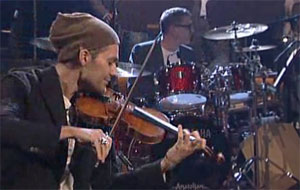 David Garrett war zu Gast bei Stefan Raab. David Garrett war zu Gast bei Stefan Raab.
