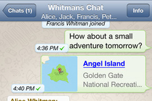 WhatsApp ist kostenlos im AppStore verfügbar WhatsApp ist kostenlos im AppStore verfügbar