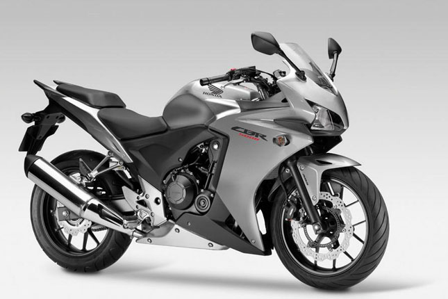 Die CBR500R in sportlich-elegant.