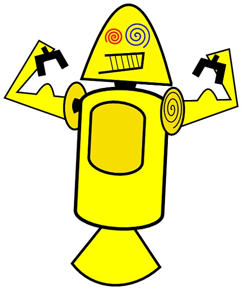 Einer der Entwürfe: Offenbar ein kräftiger Roboter.