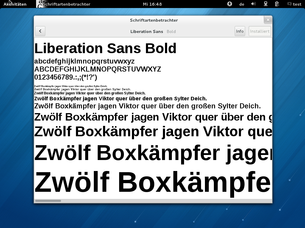 Die Schriftdarstellung präsentiert sich unter anderem durch die Aktivierung von Autohinting (bei den meisten Schriften) anders als noch beim Vorgänger.