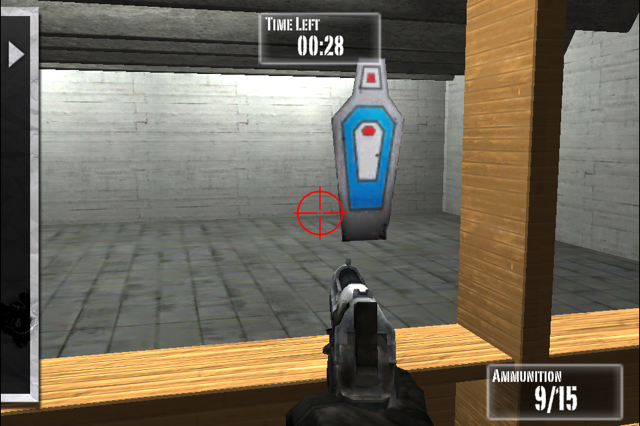 Hier eine Szene aus dem Indoor-Shooting