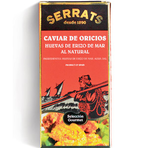 Seeigelkaviar, 60 g, € 12,59, bei Ignacio, Salztorg. 7, 1010 Wien, Tel.: 01/922 08 51. Seeigelkaviar, 60 g, € 12,59, bei Ignacio, Salztorg. 7, 1010 Wien, Tel.: 01/922 08 51.