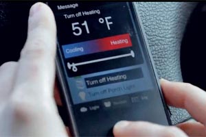 Das automatisierte Eigenheim lässt sich via App verwalten und steuern. Das automatisierte Eigenheim lässt sich via App verwalten und steuern.