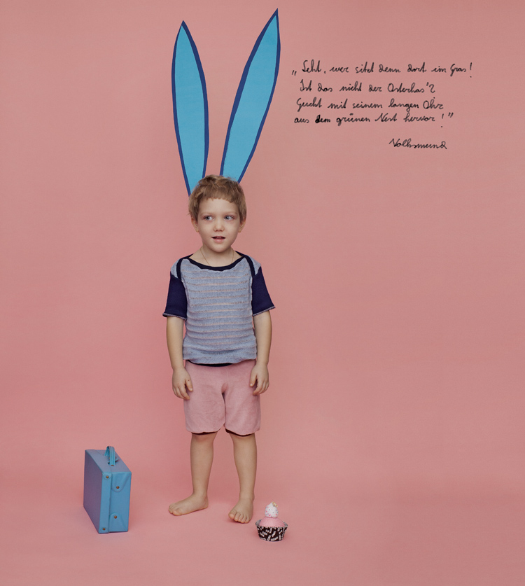 Auch diese bunte Eigenkreation stammt von Carls Mama.