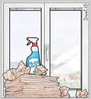 Fenster putzen häufigkeit