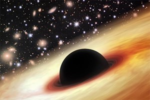 Den Rand des gigantischen Schwarzen Loches im Zentrum unserer Milchstraße wollen Astronomen mithilfe eines virtuellen Riesenteleskops sichtbar machen.