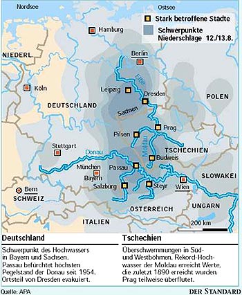 Hochwasser In Mitteleuropa - Ökologie - DerStandard.at › Panorama