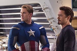 Im Bild: Captain America und Iron Man, Foto: APA (Marvel Studios) Artikelbild