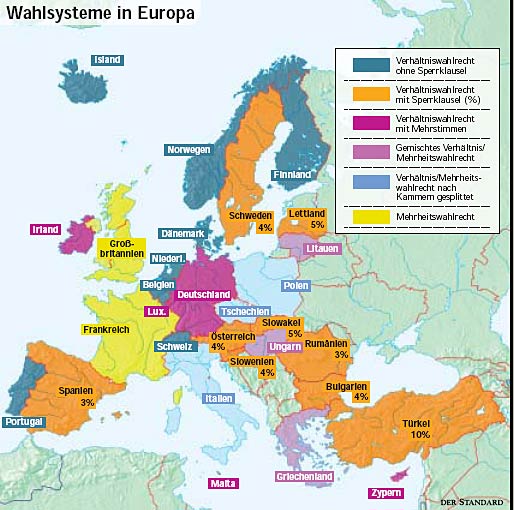 Wahlsysteme Wahlsysteme