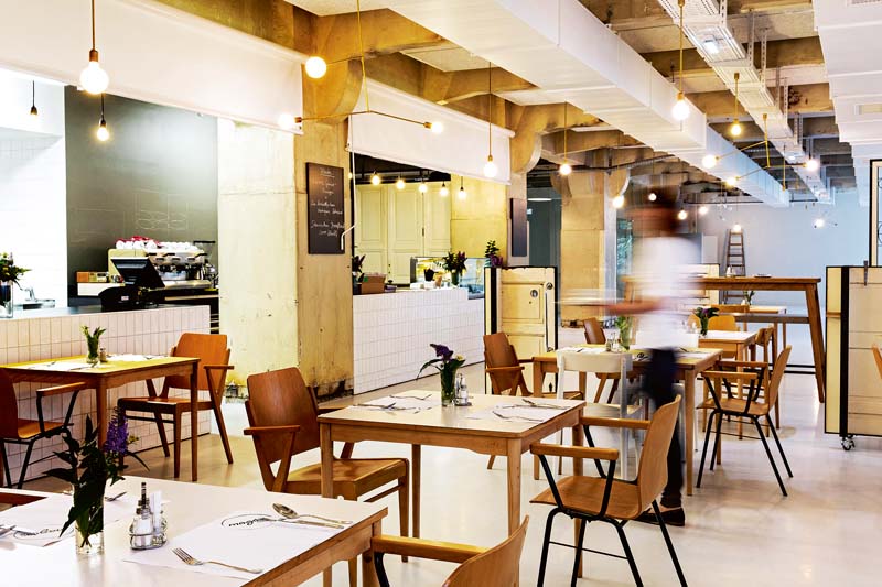 Linksfromme Gutköche in Magdas Kantine - Lokale in den