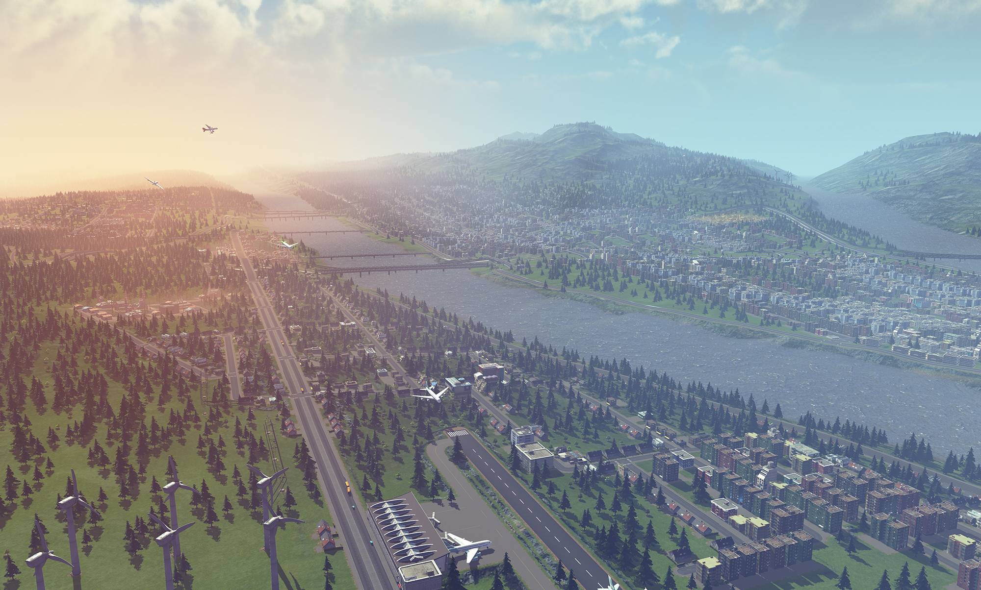map themes cities skylines