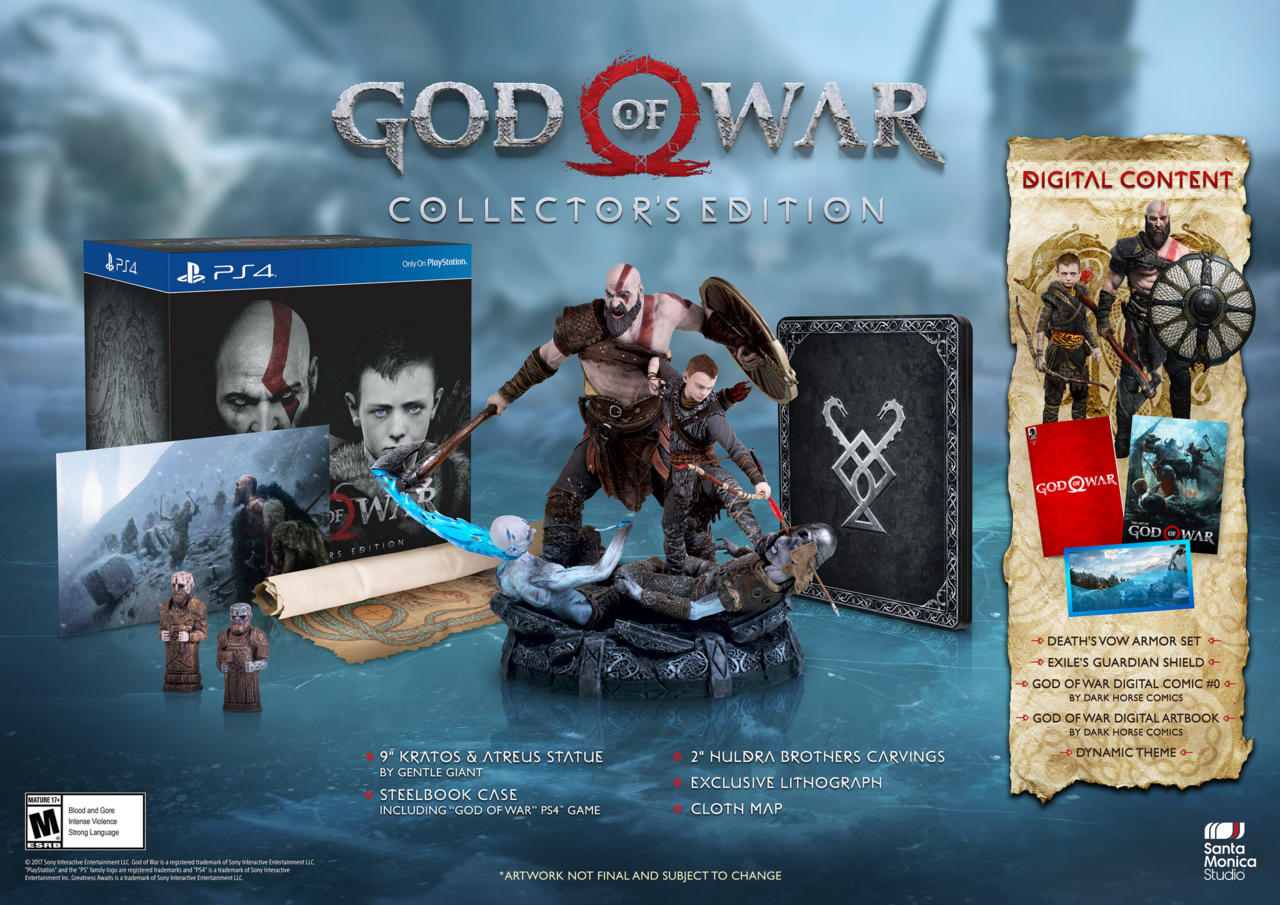 Release-Termin und neuer Trailer von God of War veröffentlicht