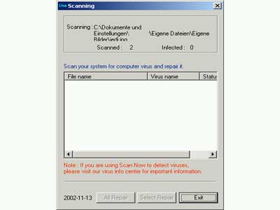 datei online virenscanner