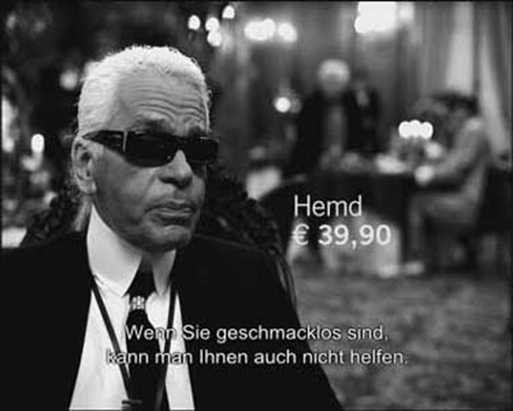 B Atv Hund B In Platin An H M Kollektion Karl Lagerfeld Werbepreise Derstandard At Etat
