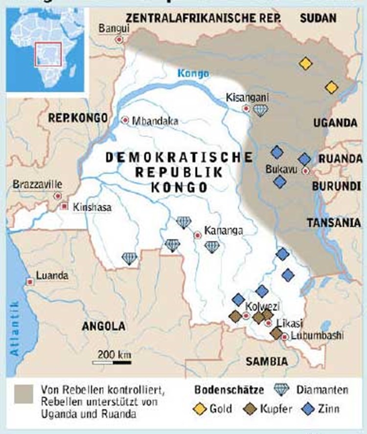 Der Kampf um Bodenschätze - Demokratische Republik Kongo - derStandard