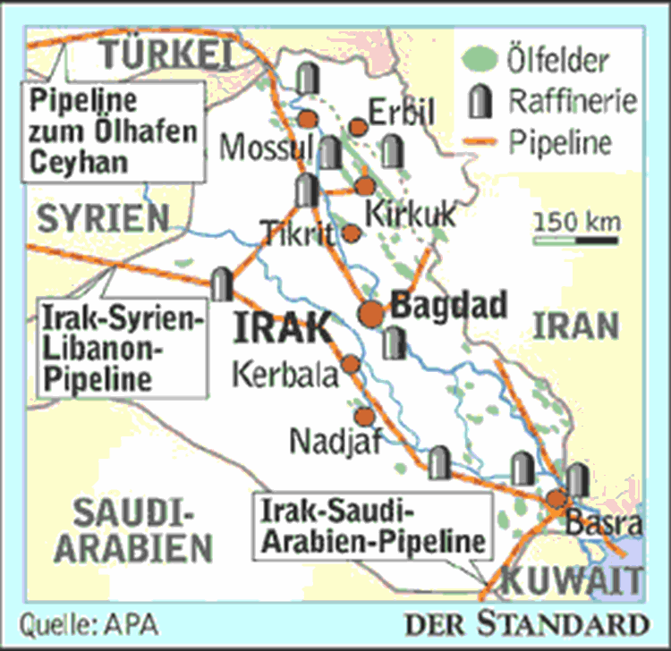 Match Zwischen Bagdad Und Kurden Um Olgesetz Irak Derstandard At International