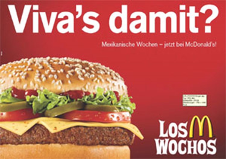Viva S Damit Wieder Los Wochos Bei Mcdonald S Werbung Derstandard At Etat