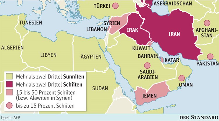 Schiiten und Sunniten: Ungleiche Brüder im Islam - Nahost - derStandard